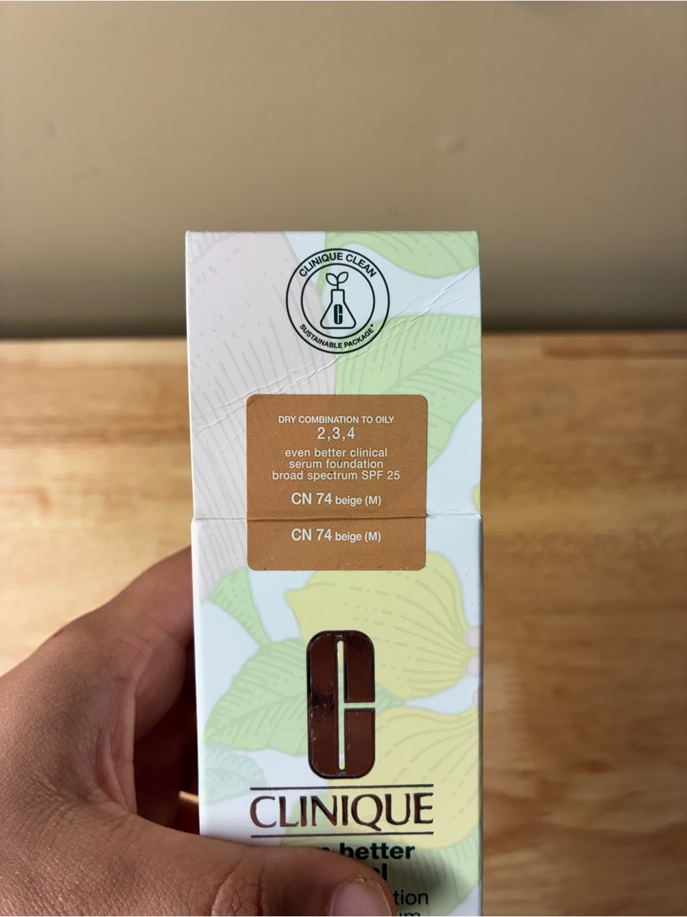 Clinique Even Better Clinical Serum Liquid Foundation CN 74 Biege (M) New - Picture 9 of 9